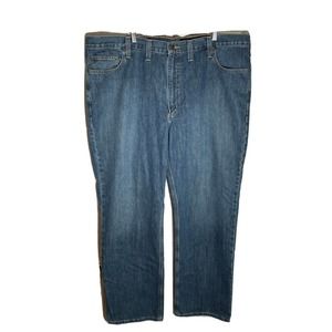 Carhartt Jeans Men's Size 44x32 Relaxed Fit Medium Wash Blue Denim 101483-980